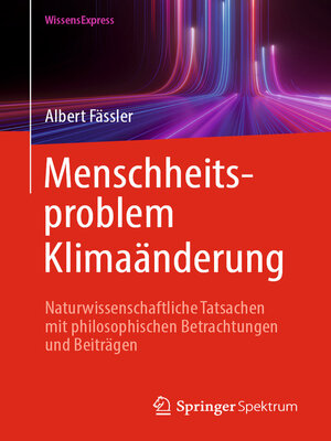 cover image of Menschheitsproblem Klimaänderung